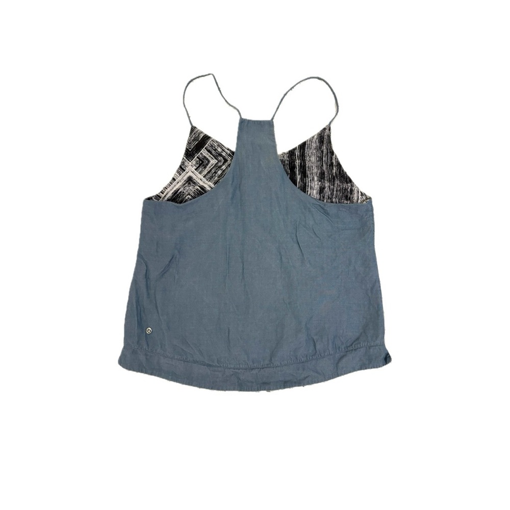 Lululemon Wake & Flow Camisole Tank Top in Blue Denim – Size 6 (est)